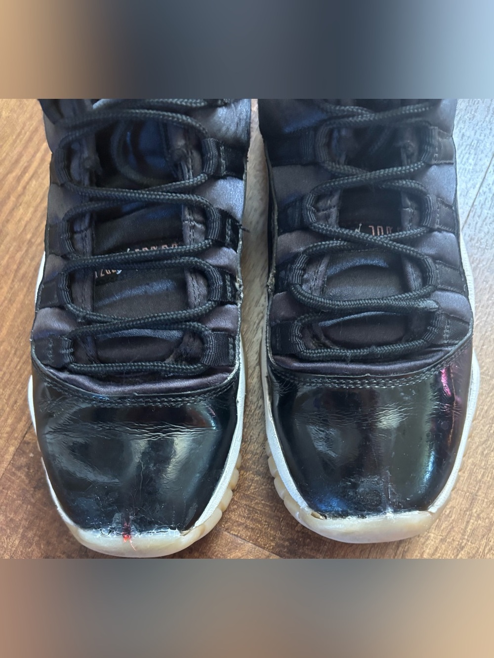 Air Jordan youth retro low laced basketball athletic shoes sneakers 5.5 or 5 1/2 - Picture 7 of 15